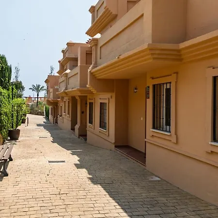 Vakantiehuis Townhouse With Ocean Views, Bbq, Elevator, Padel And Pool - Costa Galera Park 25 Estepona