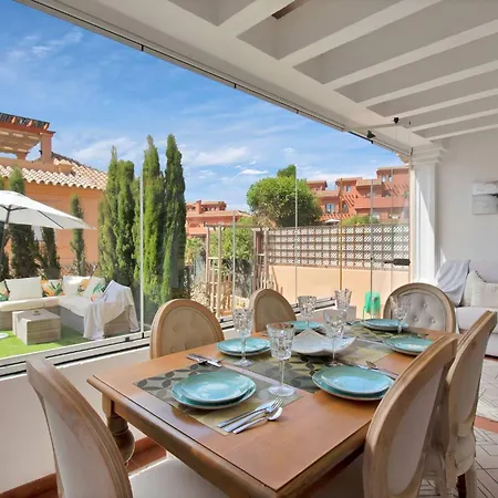 Vakantiehuis Townhouse With Ocean Views, Bbq, Elevator, Padel And Pool - Costa Galera Park 25