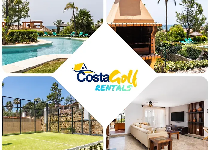 Vakantiehuis Townhouse With Ocean Views, Bbq, Elevator, Padel And Pool - Costa Galera Park 25