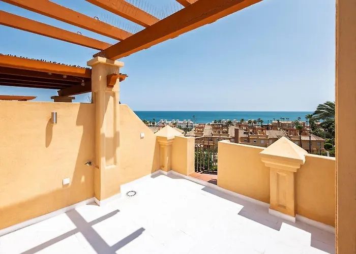 Townhouse With Ocean Views, Bbq, Elevator, Padel And Pool - Costa Galera Park 25 *