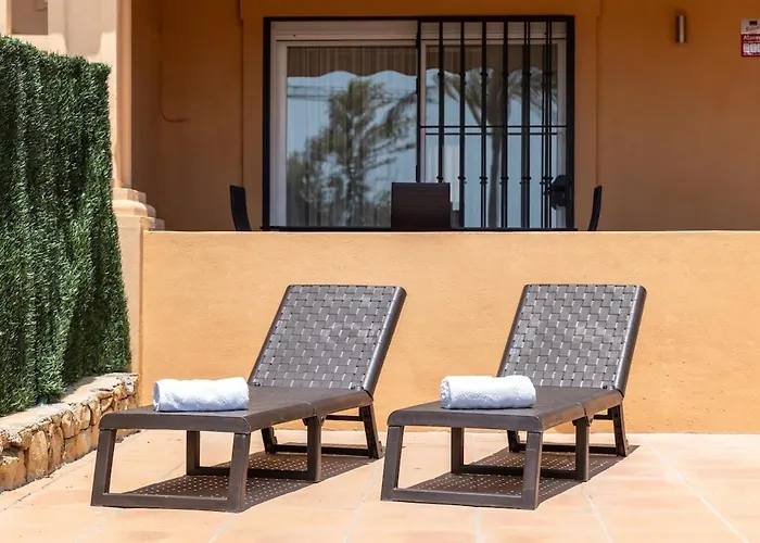 Townhouse With Ocean Views, Bbq, Elevator, Padel And Pool - Costa Galera Park 25 Сasa de vacaciones Estepona