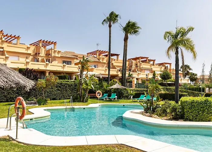 Сasa de vacaciones Townhouse With Ocean Views, Bbq, Elevator, Padel And Pool - Costa Galera Park 25 *