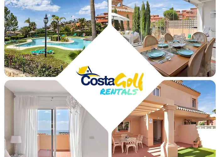 Townhouse With Ocean Views, Bbq, Elevator, Padel And Pool - Costa Galera Park 25 Estepona