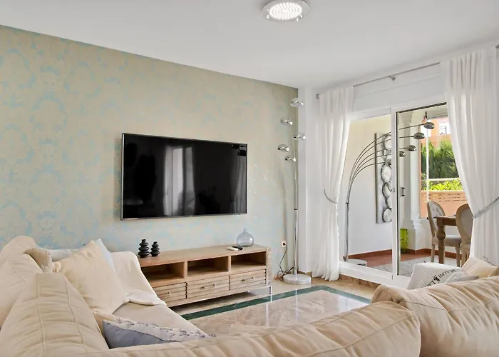 Townhouse With Ocean Views, Bbq, Elevator, Padel And Pool - Costa Galera Park 25 Vakantiehuis *