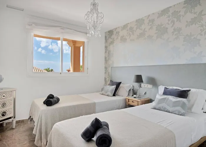 Vakantiehuis Townhouse With Ocean Views, Bbq, Elevator, Padel And Pool - Costa Galera Park 25