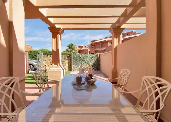 Townhouse With Ocean Views, Bbq, Elevator, Padel And Pool - Costa Galera Park 25 Vakantiehuis