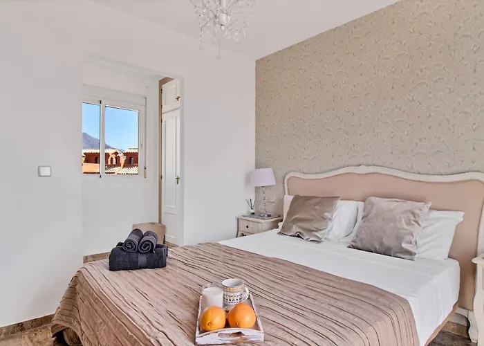 Townhouse With Ocean Views, Bbq, Elevator, Padel And Pool - Costa Galera Park 25 Vakantiehuis Estepona