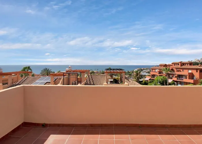 Сasa de vacaciones Townhouse With Ocean Views, Bbq, Elevator, Padel And Pool - Costa Galera Park 25 *