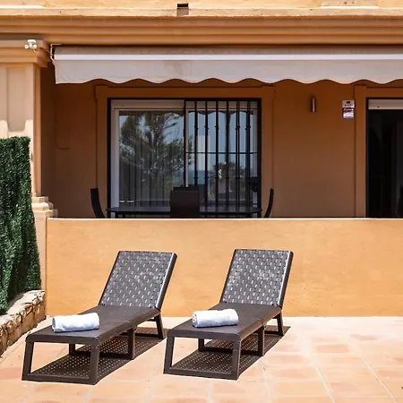 Townhouse With Ocean Views, Bbq, Elevator, Padel And Pool - Costa Galera Park 25 Estepona
