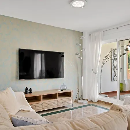 Townhouse With Ocean Views, Bbq, Elevator, Padel And Pool - Costa Galera Park 25 Feriehus *