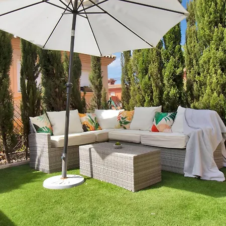 Townhouse With Ocean Views, Bbq, Elevator, Padel And Pool - Costa Galera Park 25 Feriehus