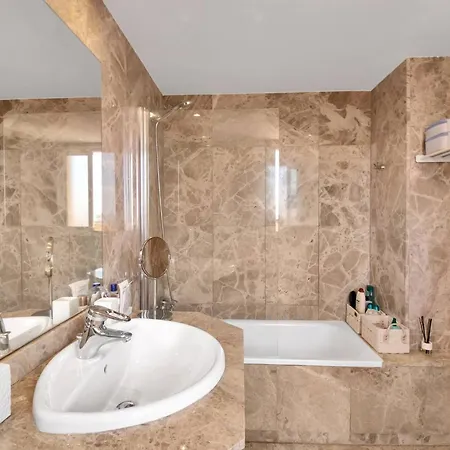Townhouse With Ocean Views, Bbq, Elevator, Padel And Pool - Costa Galera Park 25 * Estepona