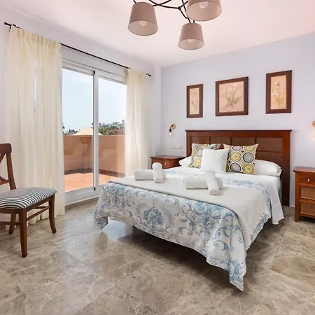 Townhouse With Ocean Views, Bbq, Elevator, Padel And Pool - Costa Galera Park 25 Estepona