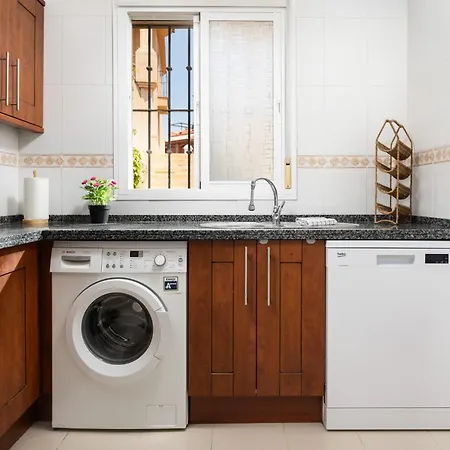 Townhouse With Ocean Views, Bbq, Elevator, Padel And Pool - Costa Galera Park 25 Feriehus *