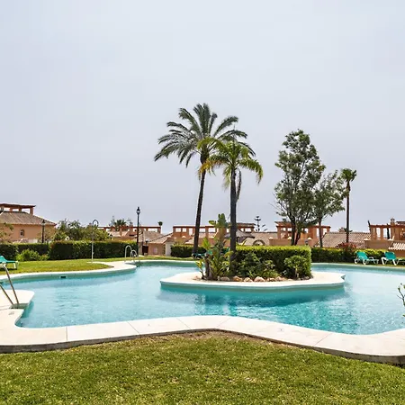 Townhouse With Ocean Views, Bbq, Elevator, Padel And Pool - Costa Galera Park 25 Feriehus Estepona