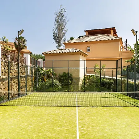 Townhouse With Ocean Views, Bbq, Elevator, Padel And Pool - Costa Galera Park 25 * Estepona