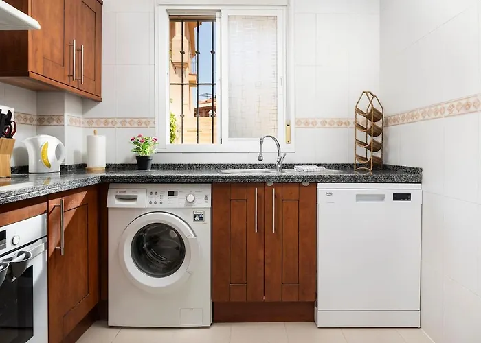 度假居 Townhouse With Ocean Views, Bbq, Elevator, Padel And Pool - Costa Galera Park 25