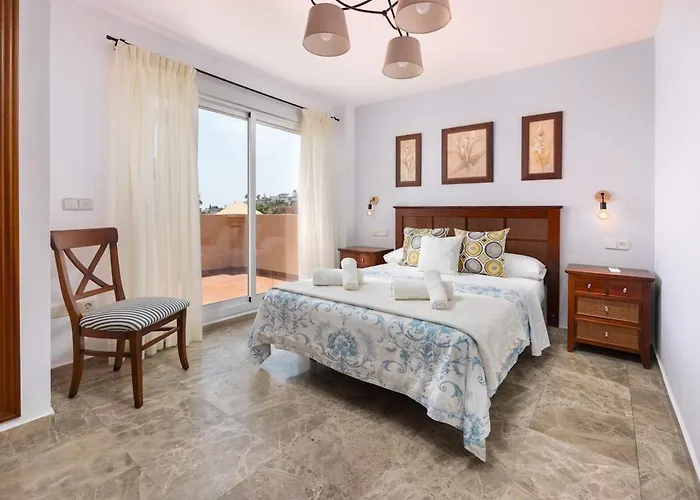 Townhouse With Ocean Views, Bbq, Elevator, Padel And Pool - Costa Galera Park 25 Estepona