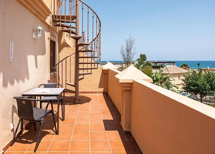 度假居 Townhouse With Ocean Views, Bbq, Elevator, Padel And Pool - Costa Galera Park 25 *