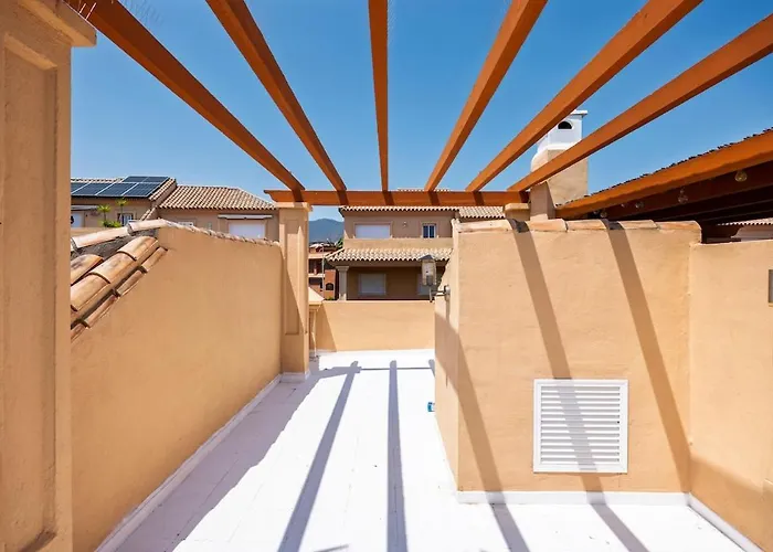 Semesterbostad Townhouse With Ocean Views, Bbq, Elevator, Padel And Pool - Costa Galera Park 25