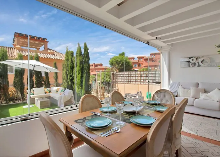 Semesterbostad Townhouse With Ocean Views, Bbq, Elevator, Padel And Pool - Costa Galera Park 25