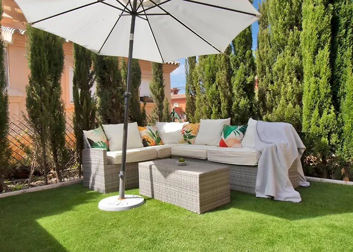 Townhouse With Ocean Views, Bbq, Elevator, Padel And Pool - Costa Galera Park 25 Semesterbostad