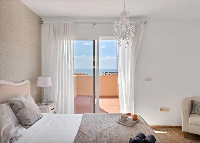 Townhouse With Ocean Views, Bbq, Elevator, Padel And Pool - Costa Galera Park 25 * 에스테포나