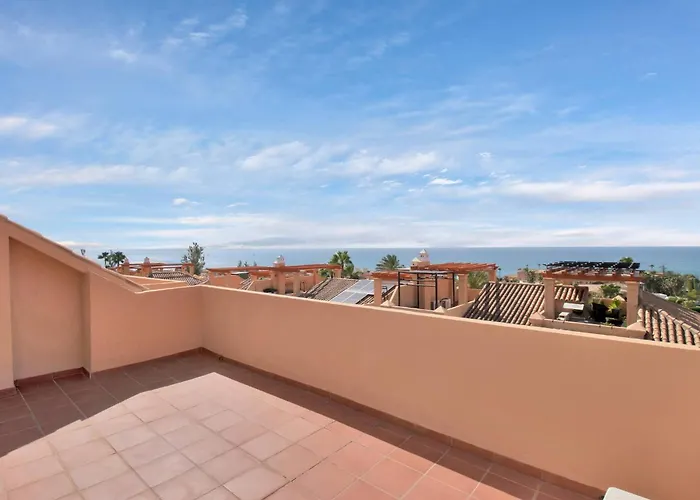 Townhouse With Ocean Views, Bbq, Elevator, Padel And Pool - Costa Galera Park 25 Semesterbostad *