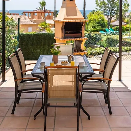 Townhouse With Ocean Views, Bbq, Elevator, Padel And Pool - Costa Galera Park 25 埃斯特波纳