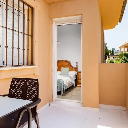 度假居 Townhouse With Ocean Views, Bbq, Elevator, Padel And Pool - Costa Galera Park 25 埃斯特波纳