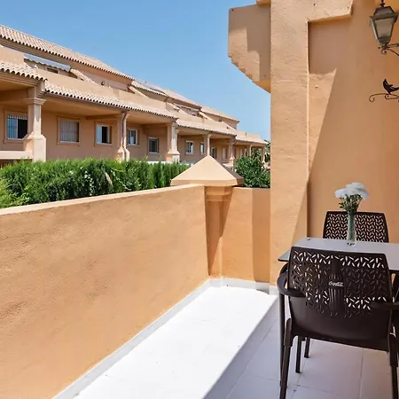 Townhouse With Ocean Views, Bbq, Elevator, Padel And Pool - Costa Galera Park 25 度假居 埃斯特波纳