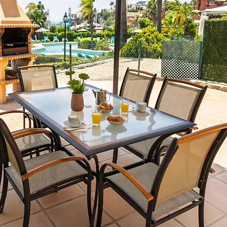 Townhouse With Ocean Views, Bbq, Elevator, Padel And Pool - Costa Galera Park 25 度假居 埃斯特波纳