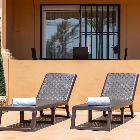 Townhouse With Ocean Views, Bbq, Elevator, Padel And Pool - Costa Galera Park 25 度假居 埃斯特波纳